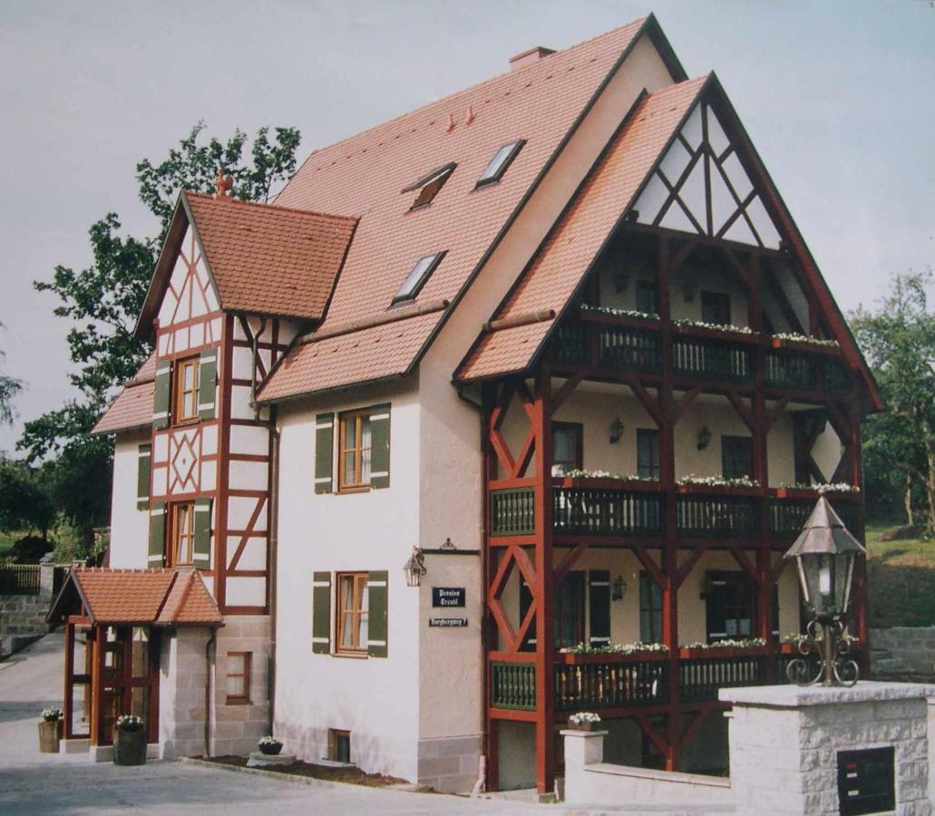 Hotel Goldener Hirsch Burgthann Exteriér fotografie